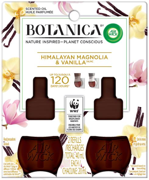 AIR WICK® Botanica Scented Oil - Himalayan Magnolia & Vanilla (Canada) (Discontinued)